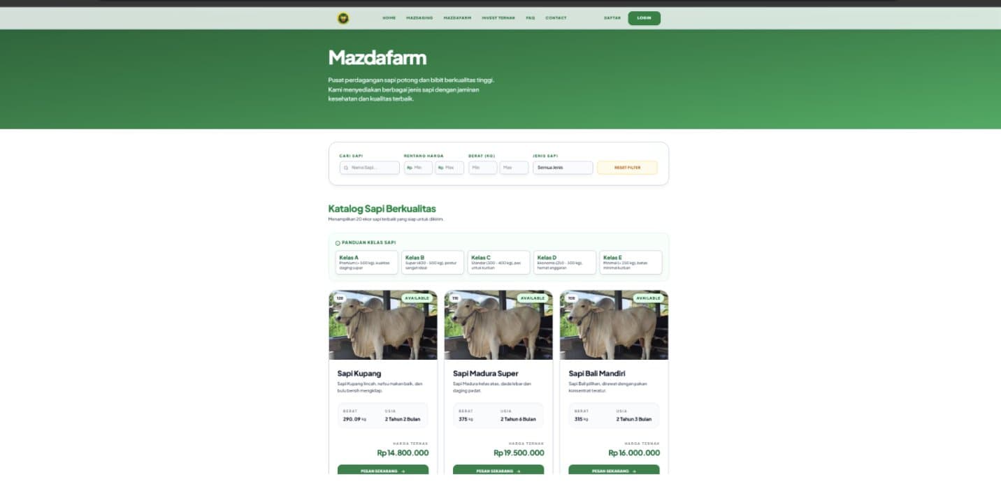 Mazdafarm screen